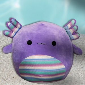 MONICA 24” AXOLOTL JUMBO NWT RAINBOW RARE SQUISHMALLOW